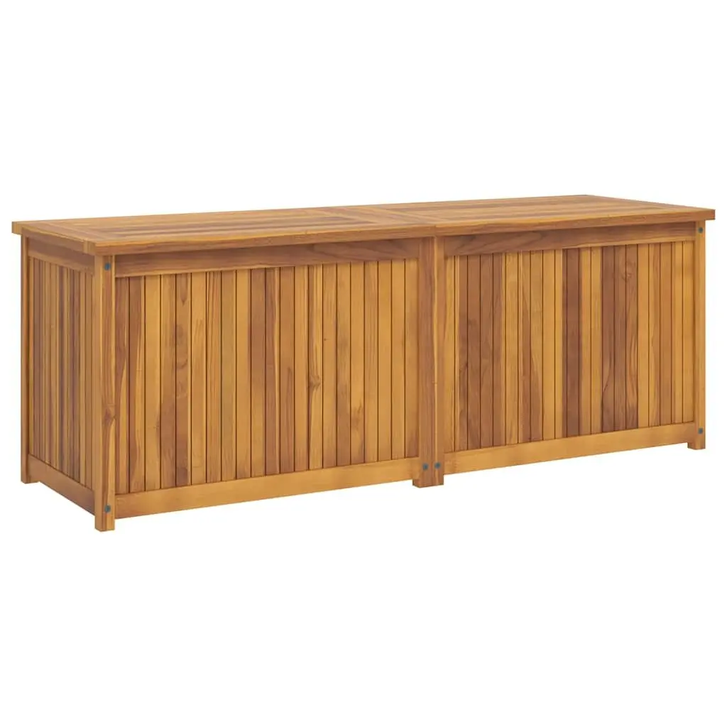 Garden Storage Box Outdoor 150x50x55 cm Solid Wood Teak Brown