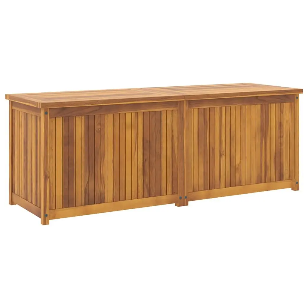 Garden Storage Box Outdoor 150x50x55 cm Solid Wood Teak Brown