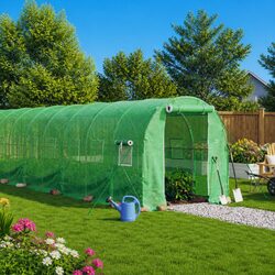 Specifications of 20 m² Greenhouse with Steel Frame