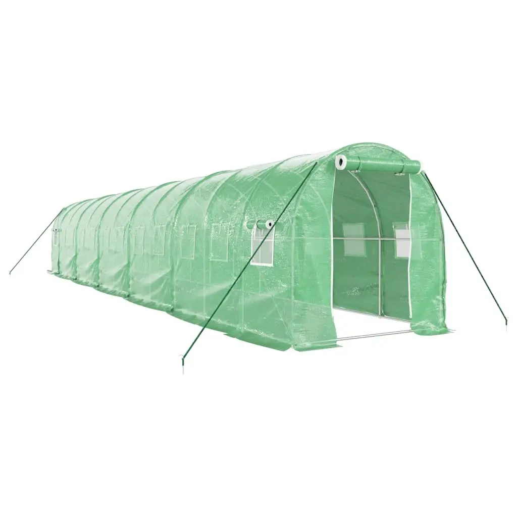 24 m² Greenhouse with Steel Frame