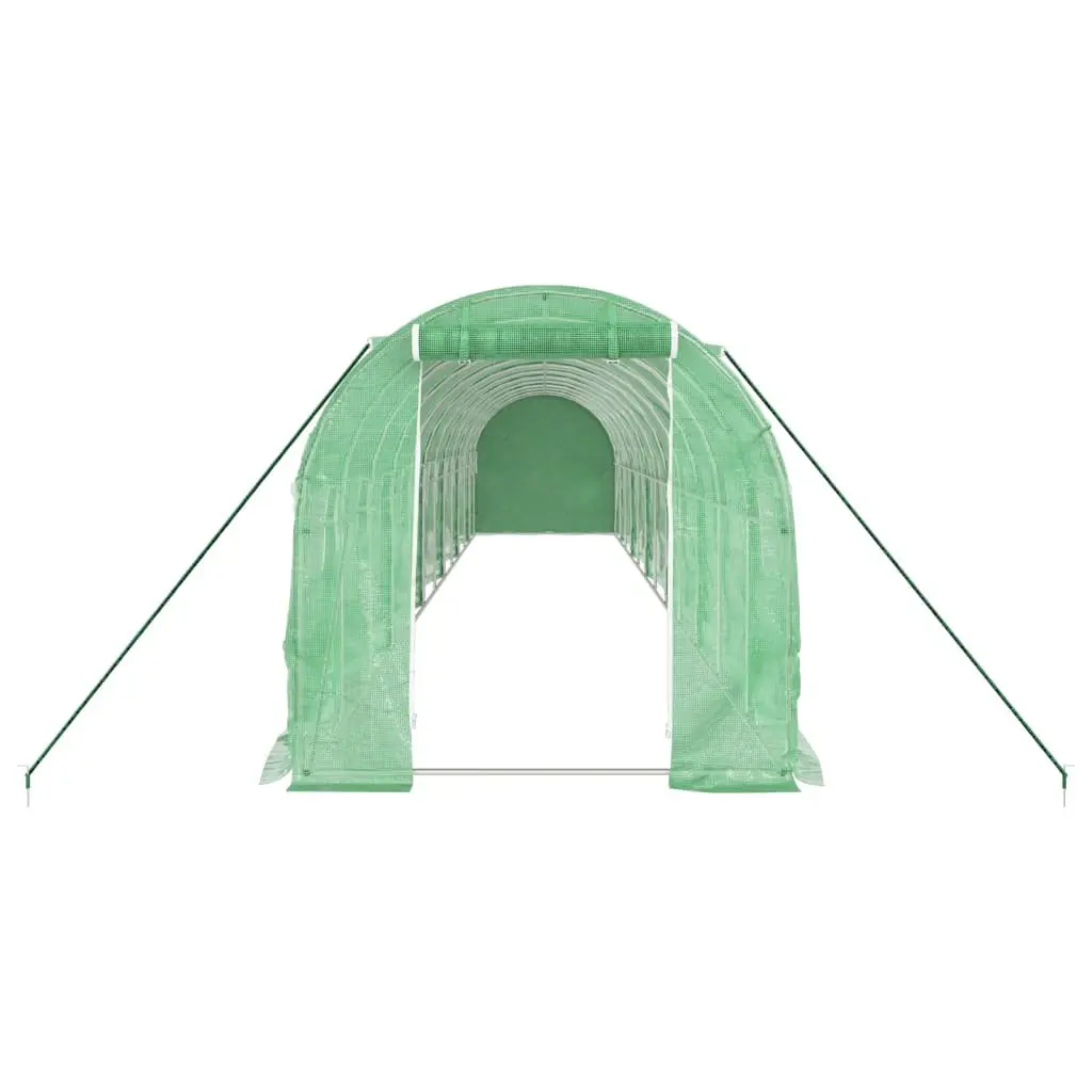 24 m² Greenhouse with Steel Frame