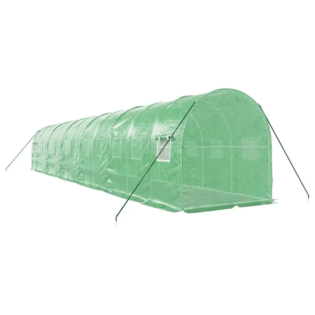 24 m² Greenhouse with Steel Frame