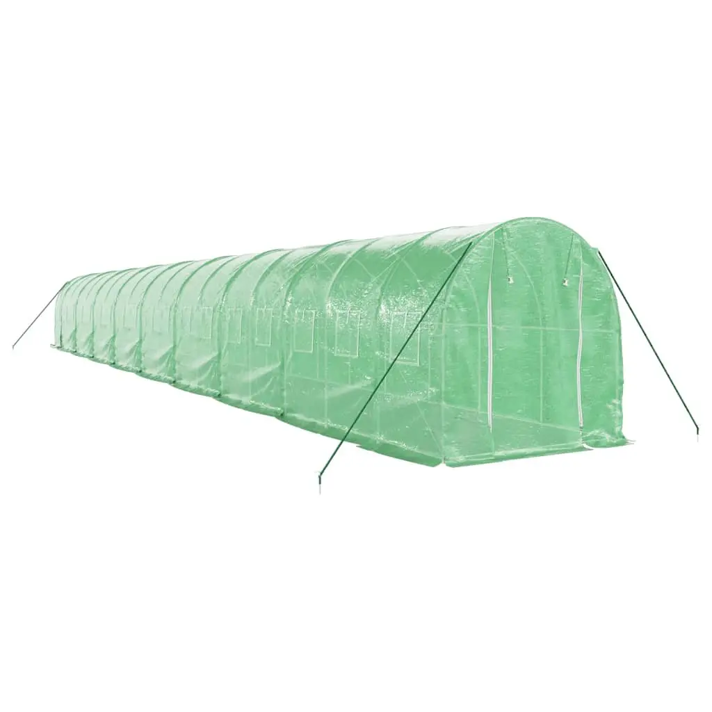 36m² Greenhouse with Steel Frame