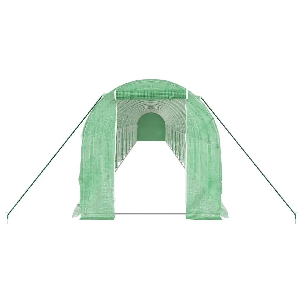 36m² Greenhouse with Steel Frame