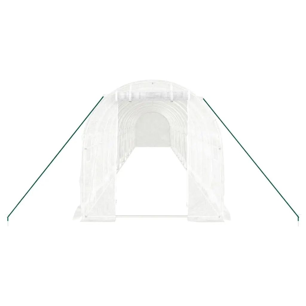Greenhouse 14x2x2m with Steel Frame
