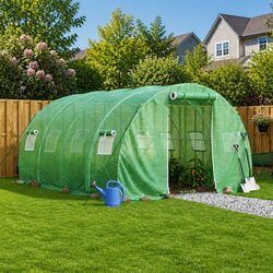 Specifications of the 12 m² Greenhouse with Steel Frame