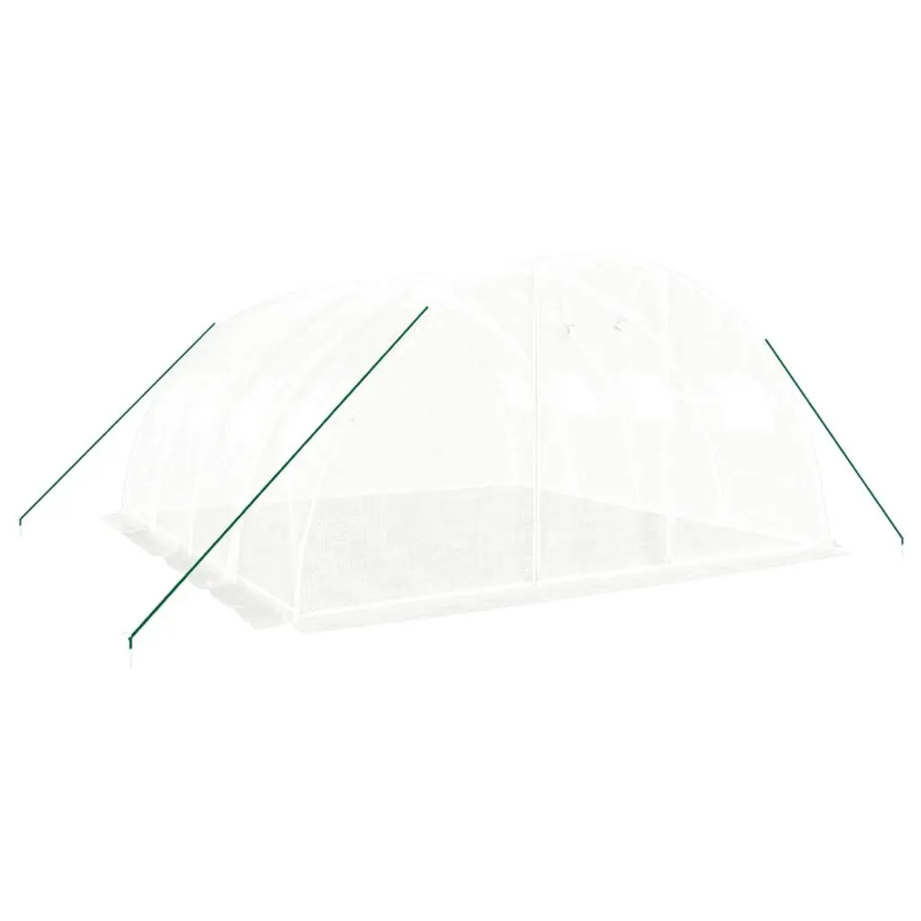 4x4x2m Greenhouse with Steel Frame