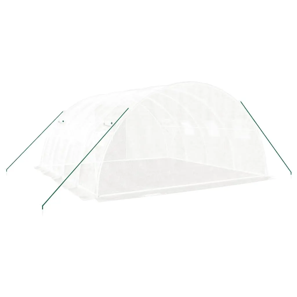 4x4x2m Greenhouse with Steel Frame