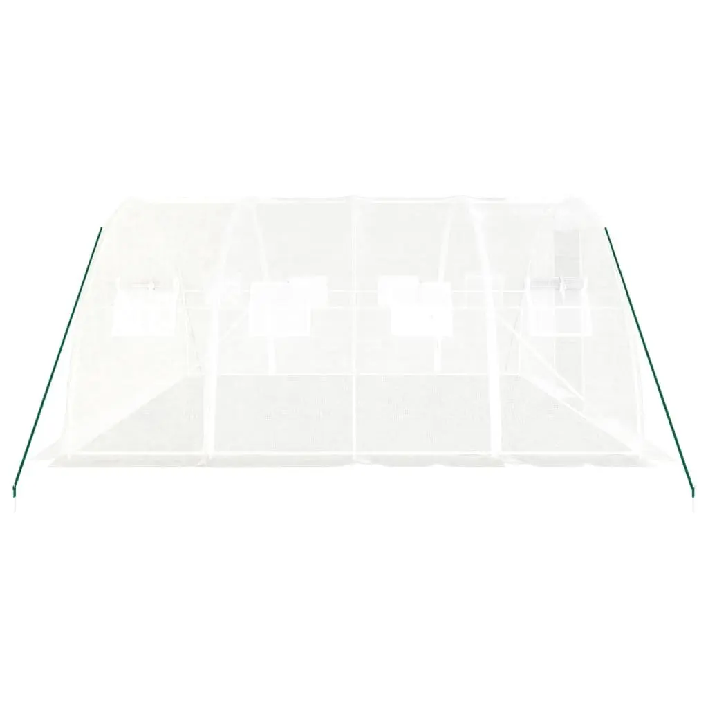 4x4x2m Greenhouse with Steel Frame