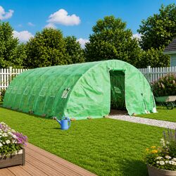 Specifications of 6x5x2.3m Greenhouse: Steel Frame & PE Cover