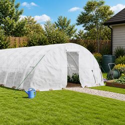 Specifications of the 30 m² Greenhouse with Steel Frame
