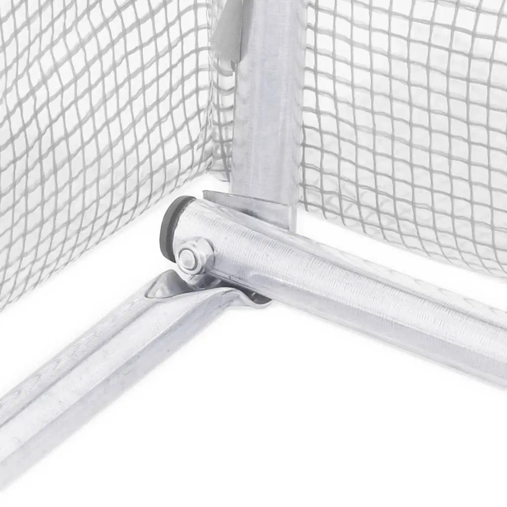 Greenhouse for Garden 10x5x2.3m Steel Frame White