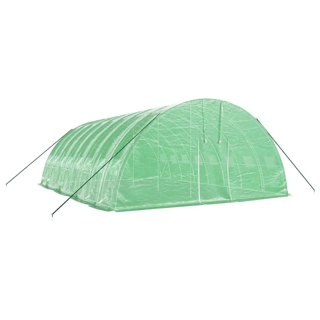 Greenhouse for Garden 8x6x2.85m PE Cover Steel Frame