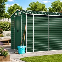 Specifications of Galvanised Steel Outdoor Storage Shed