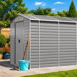 Garden Shed Specifications: Galvanised Steel 191x895x198 cm