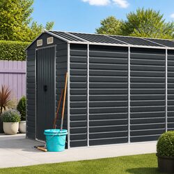 Garden Shed Specifications: Metal Roof, 2.7M x 1.9M x 2.3M Storage Solution