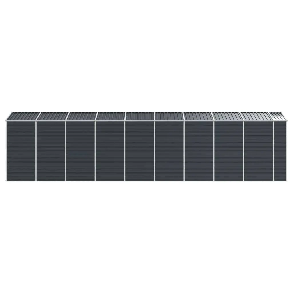 Garden Shed Outdoor Storage 191x810x198 cm Galvanised Steel