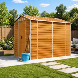 Garden Shed Specifications: Metal Galvanised Steel Design