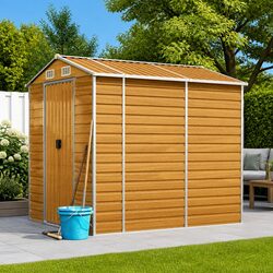 Specifications of the Brown Galvanised Steel Garden Shed
