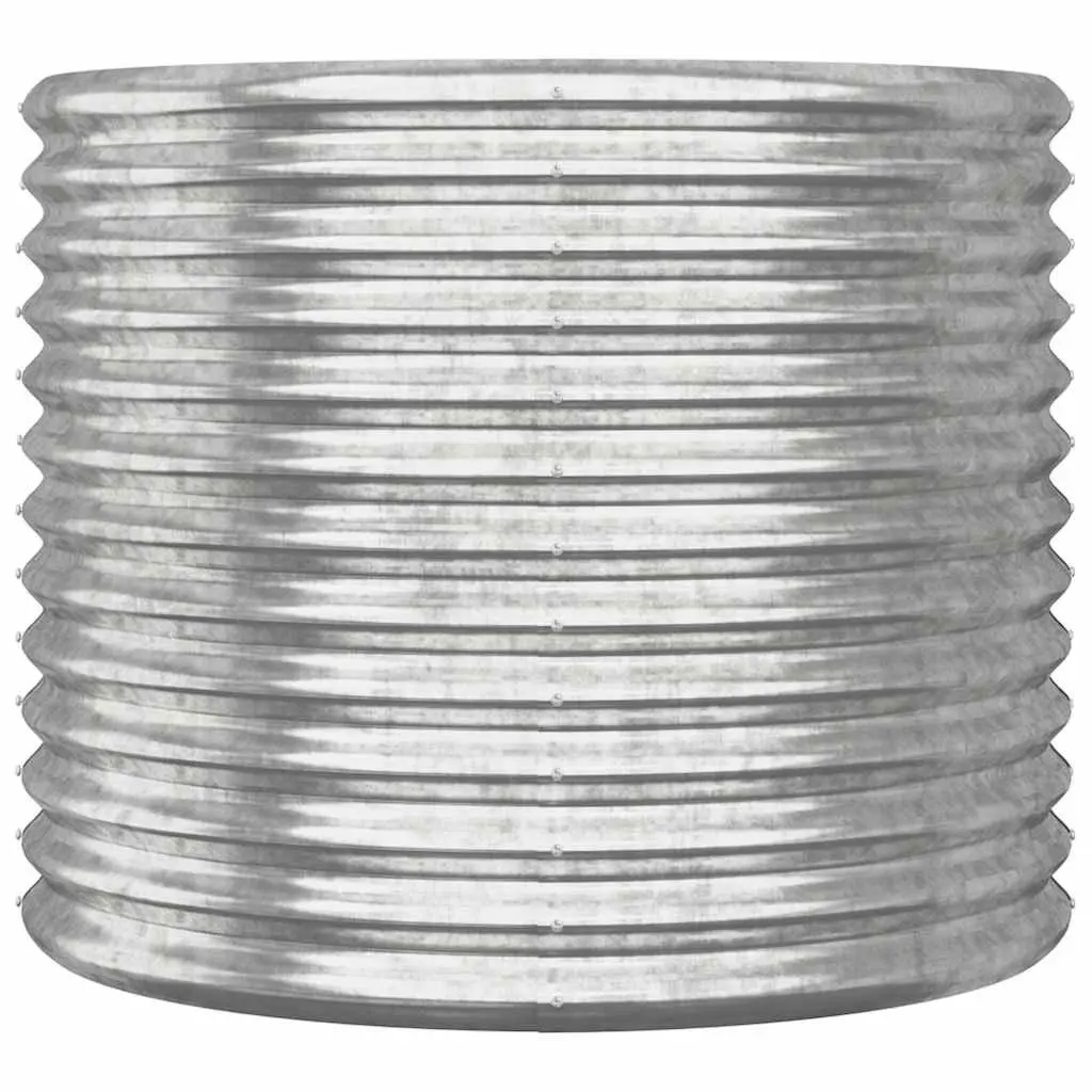 Garden Planter Raised Bed Outdoor Galvanised Steel Flower Pot Container Box
