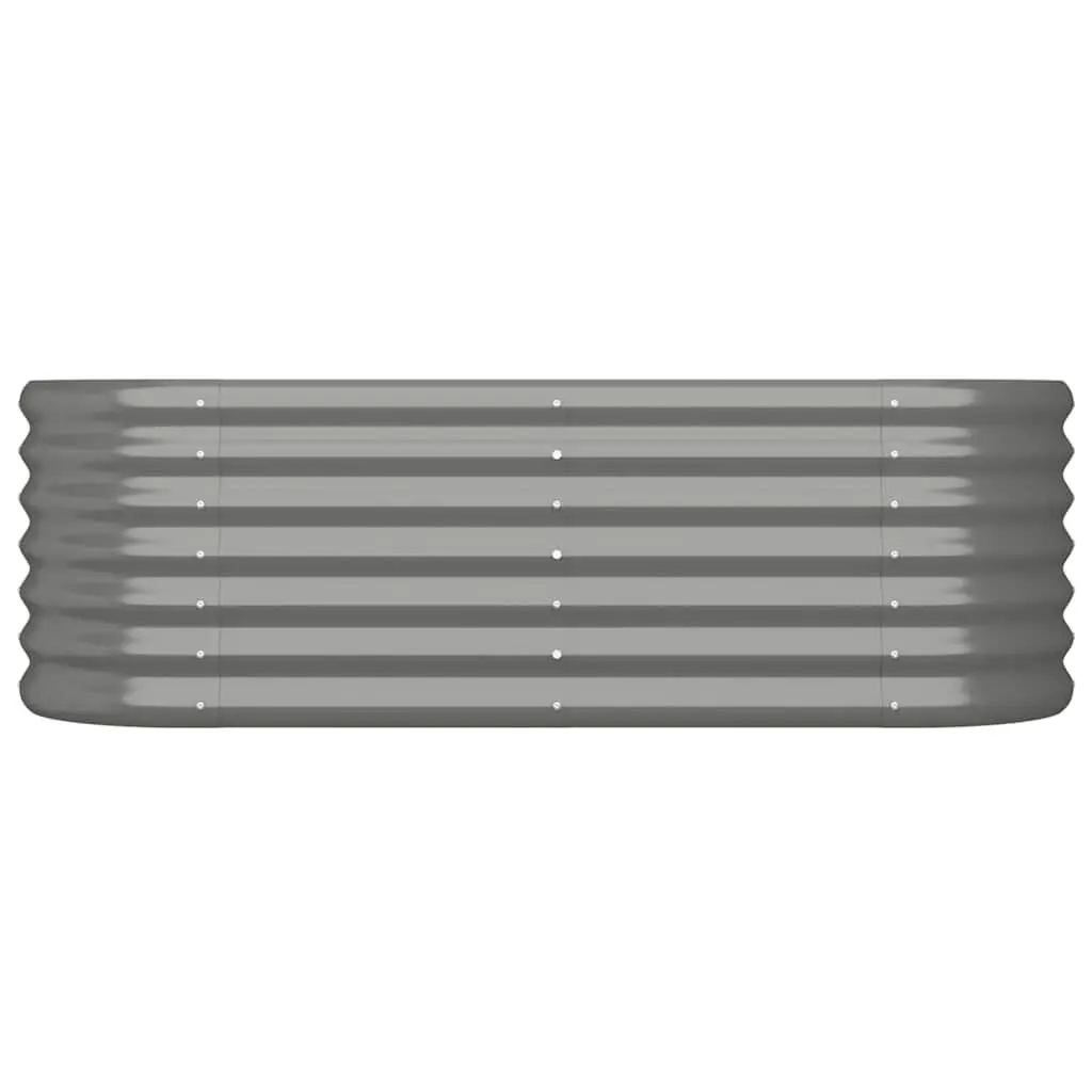 Garden Raised Bed Planter Box Galvanised Steel Outdoor Patio Balcony Flowers