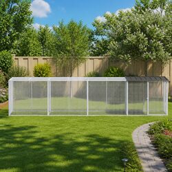 Specifications of Anthracite Galvanised Steel Chicken Cage