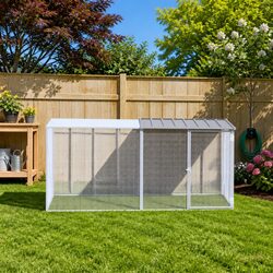 Dimensions and Details of Chicken Cage with Roof
