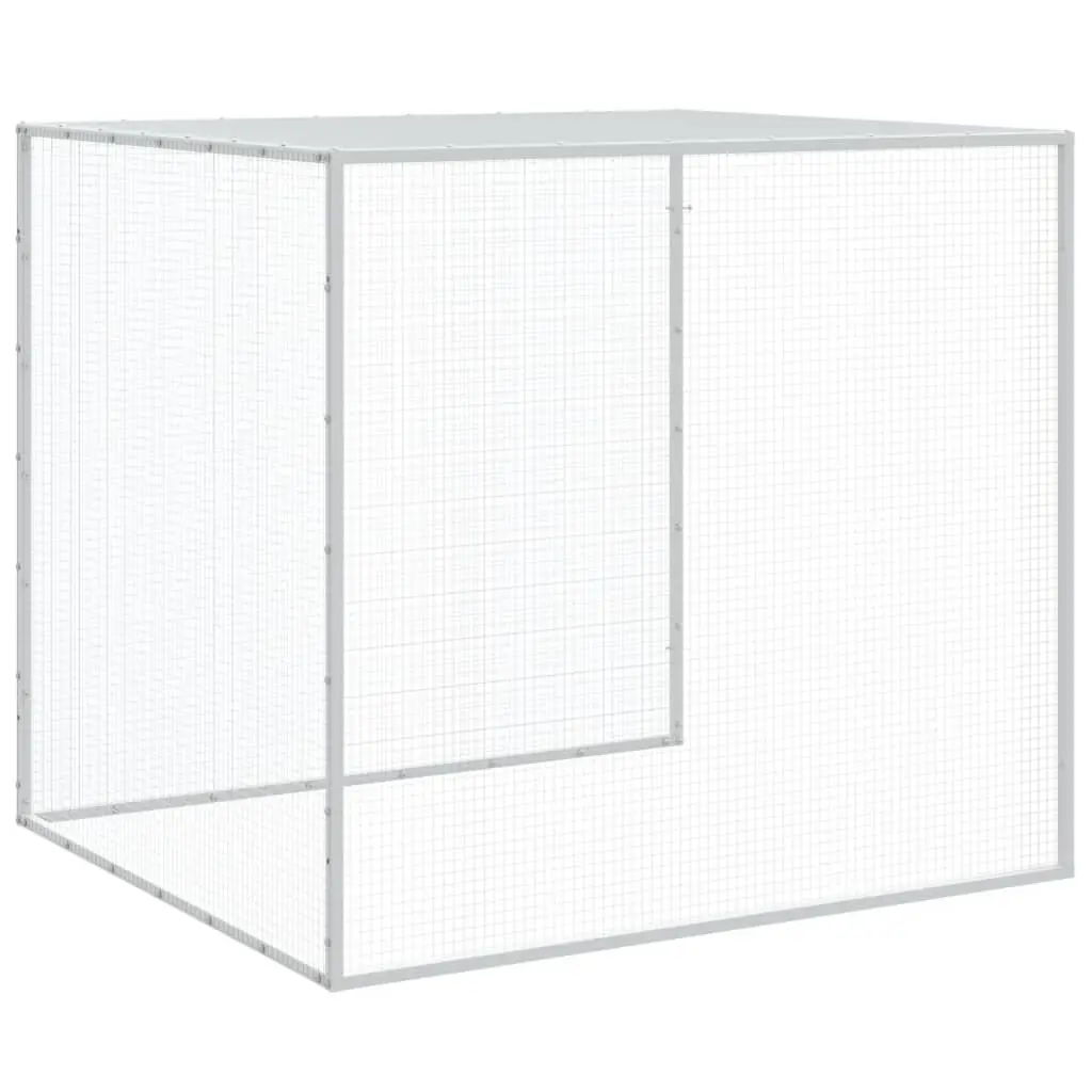 Chicken Cage for Backyard Poultry 403x98x90cm Galvanised Steel