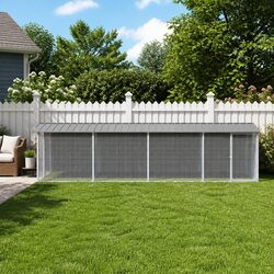 Specifications for Chicken Cage with Roof in Grey