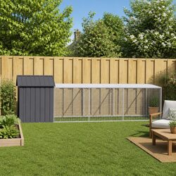 Specifications of Chicken Cage with Run - Anthracite Steel