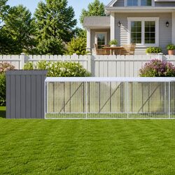 Chicken Cage with Run Specifications: 110x609x110 cm