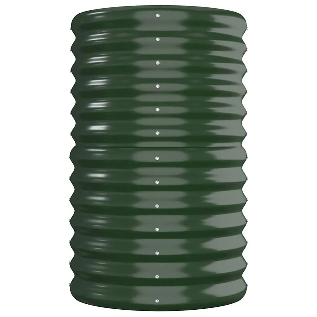 Garden Raised Bed Planter Box Outdoor Use 260 x 40 x 68 cm Green