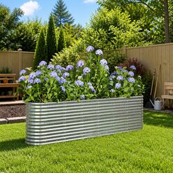 Specifications of the Galvanised Steel Raised Garden Bed