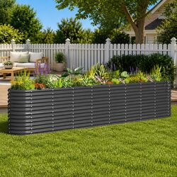 Specifications of Anthracite Steel Raised Garden Bed