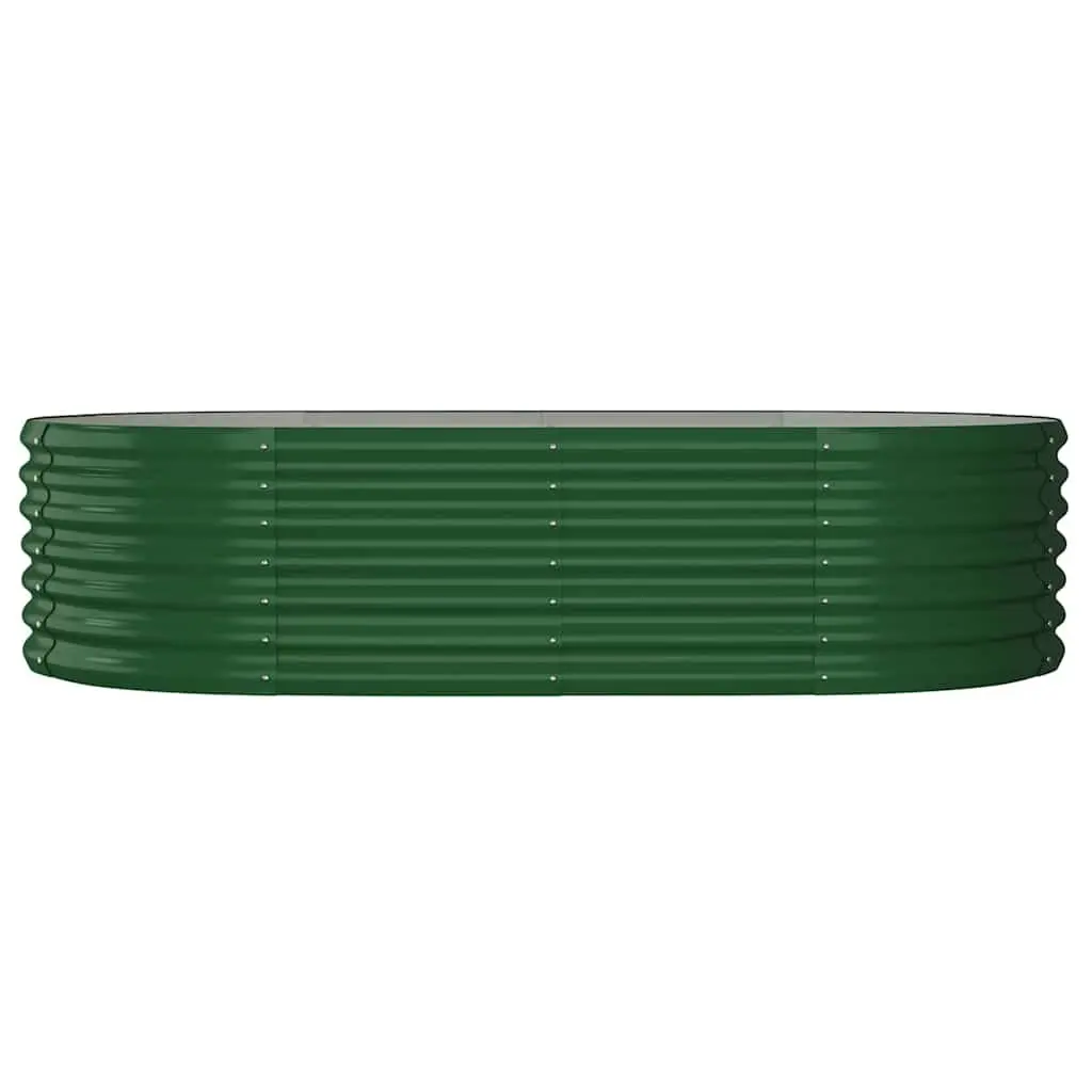 Garden Raised Bed Planter Box Galvanised Steel Frame Outdoor Vegetables Flowers