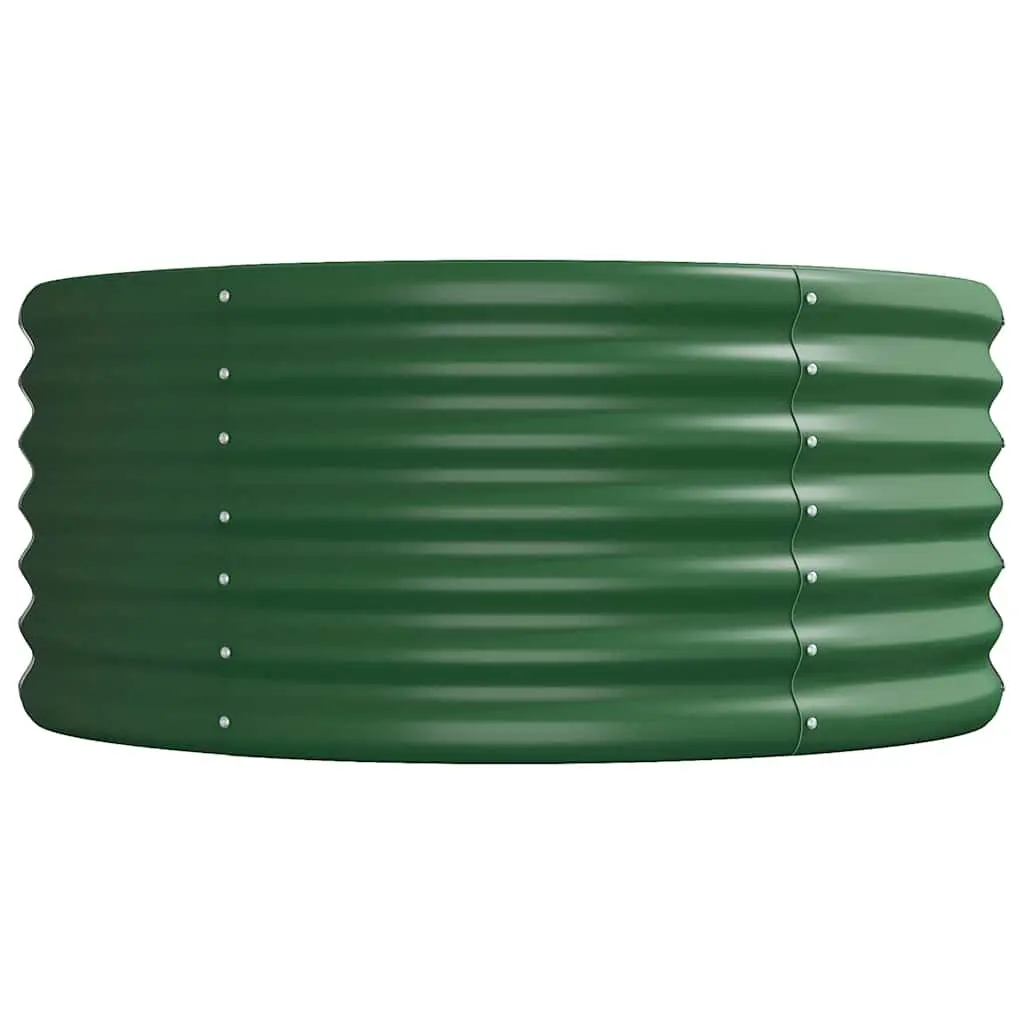 Garden Raised Bed Planter Box Outdoor Vegetable Flower Herb Container Green