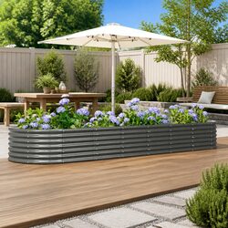 Specifications of Galvanised Steel Garden Raised Bed