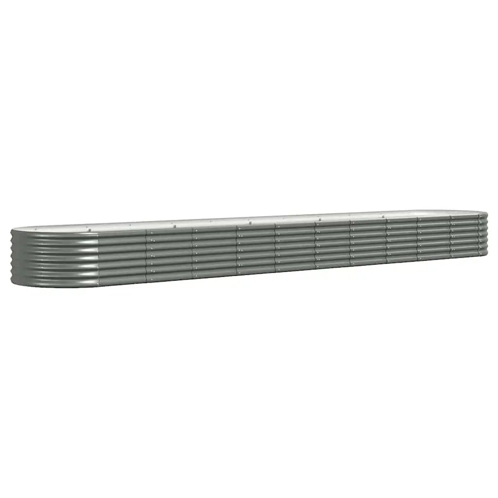 Garden Raised Bed Planter Box Galvanised Steel Outdoor Vegetable Flower Herb Pot