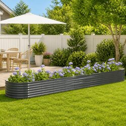 Specifications for Anthracite Steel Raised Garden Bed