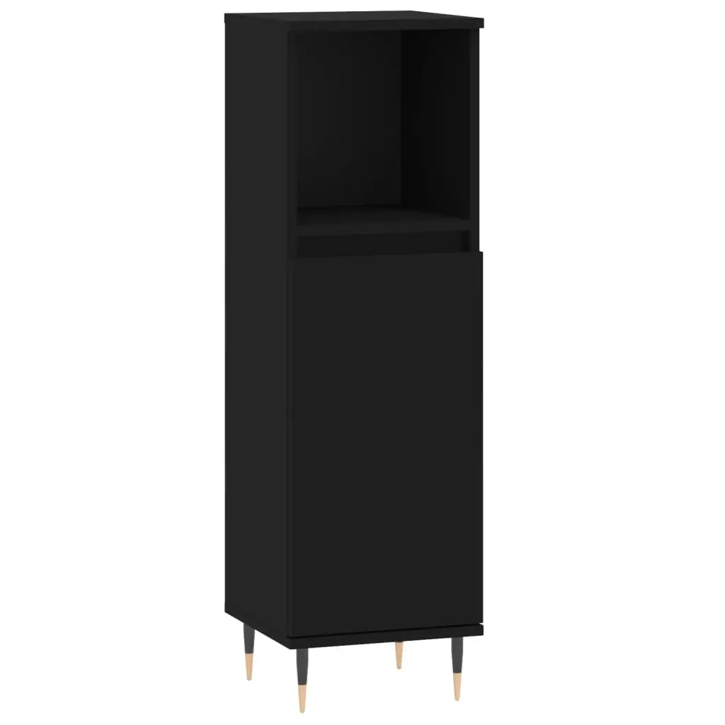 Engineered Wood 3-Piece Bathroom Furniture Set