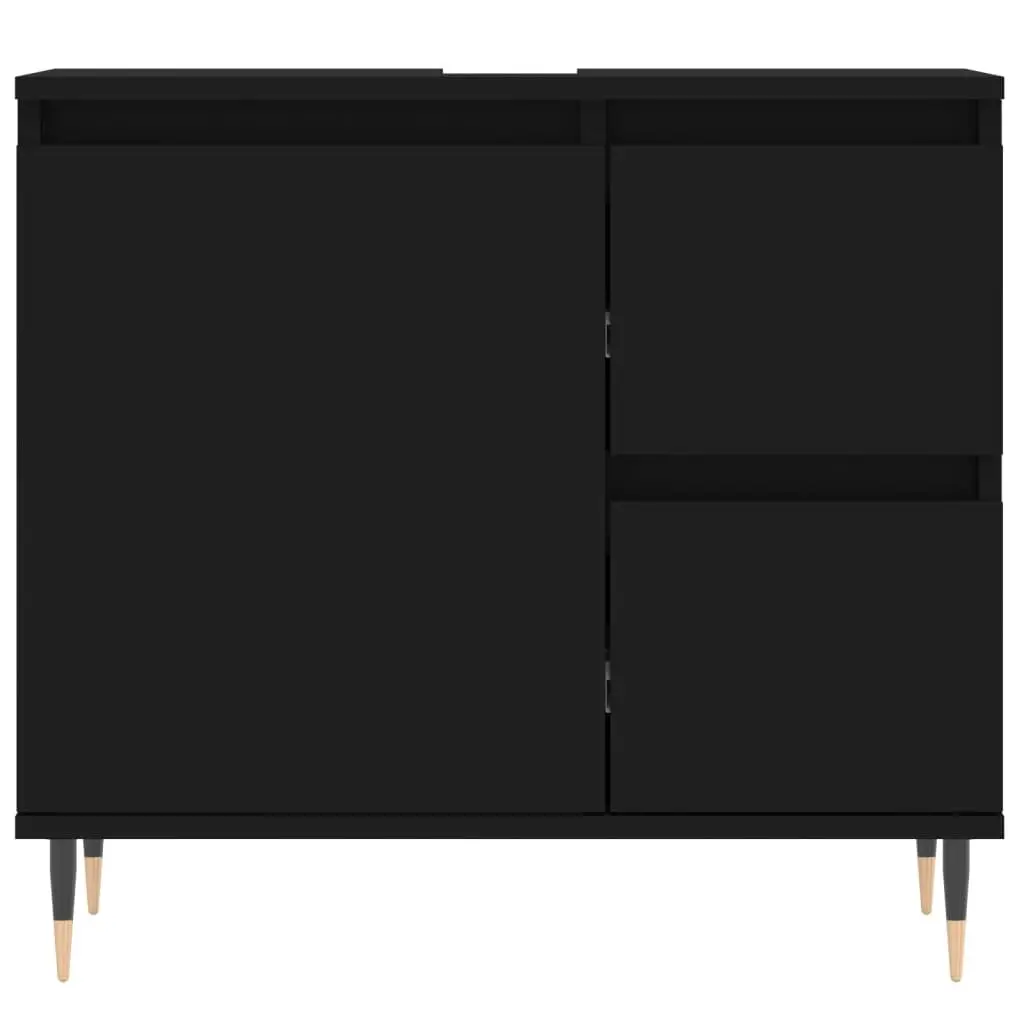 Engineered Wood 3-Piece Bathroom Furniture Set