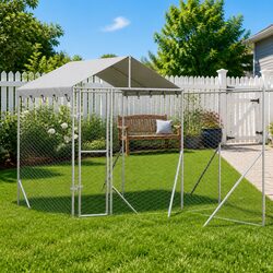 Outdoor Dog Kennel Dimensions: 10 x 6 x 2.5 m