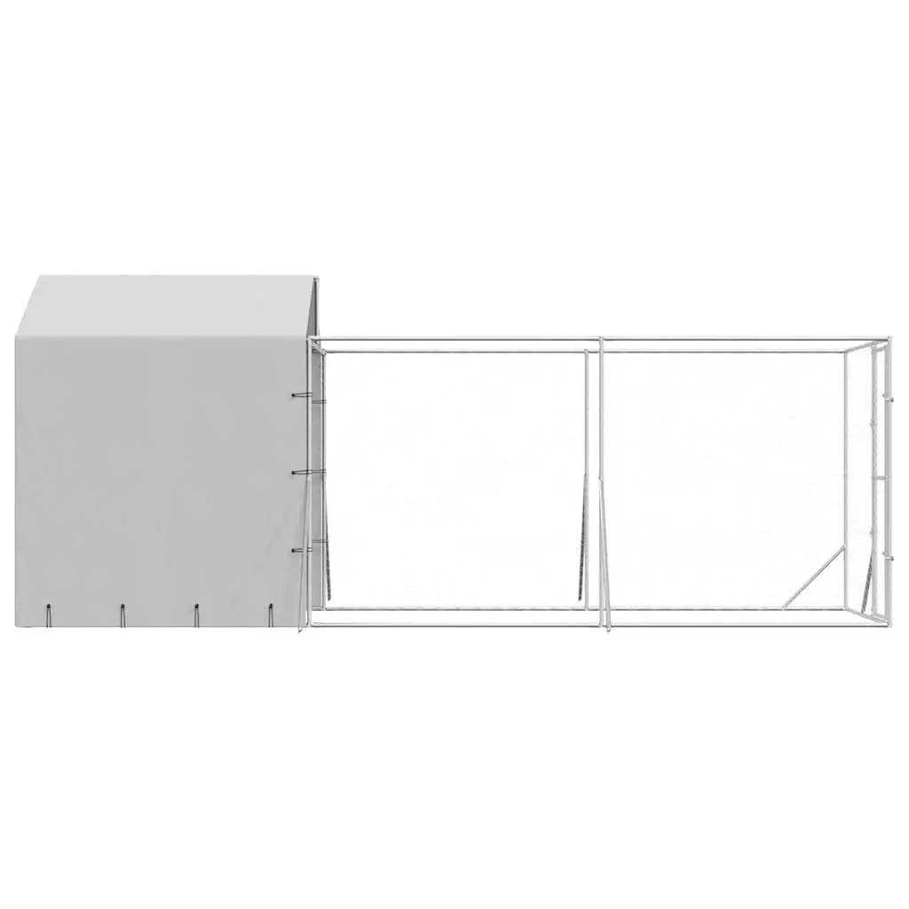Outdoor Dog Kennel for Dogs 2x6x2.5m Galvanised Steel Cage Run Enclosure
