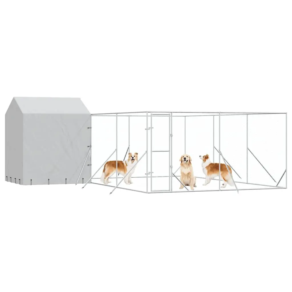 Outdoor Dog Kennel 6x6x2.5m