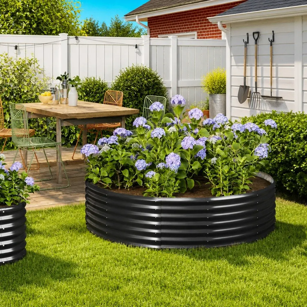 Garden Raised Bed Planter Box Outdoor Vegetable Flower Herb Growing Container