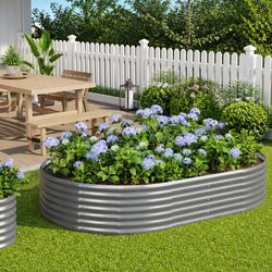 Galvanised Steel Raised Garden Bed Dimensions and Specs