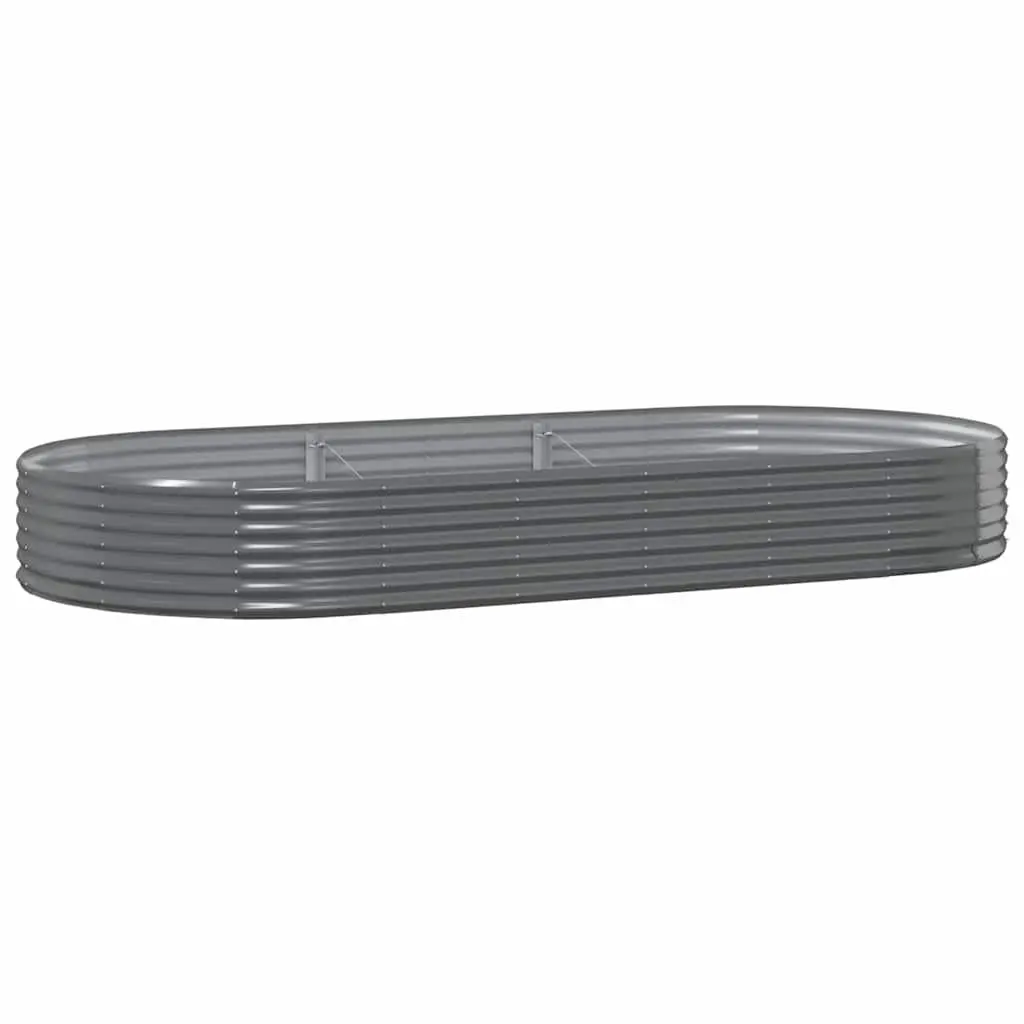 Garden Raised Bed Galvanised Steel Planter Outdoor Patio Balcony Vegetable