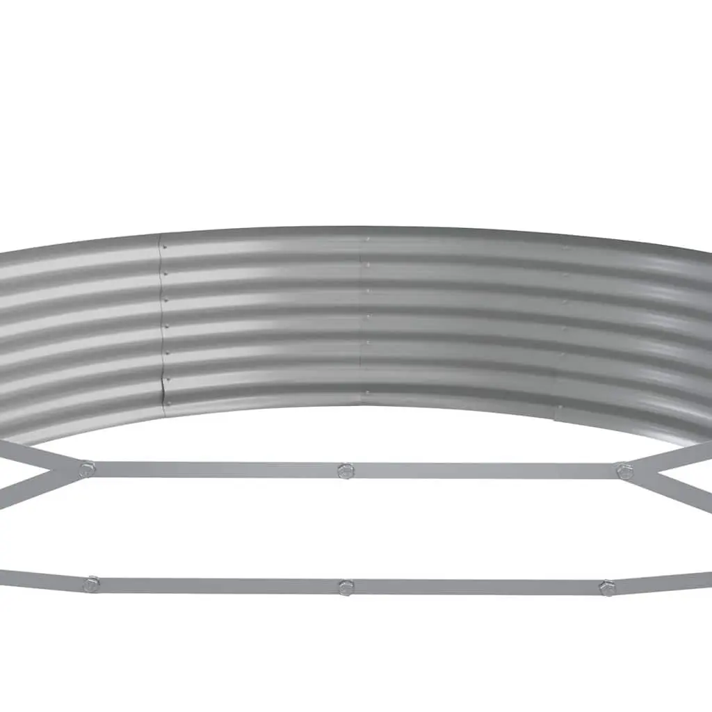 Garden Raised Bed Galvanised Steel Planter Outdoor Patio Balcony Vegetable