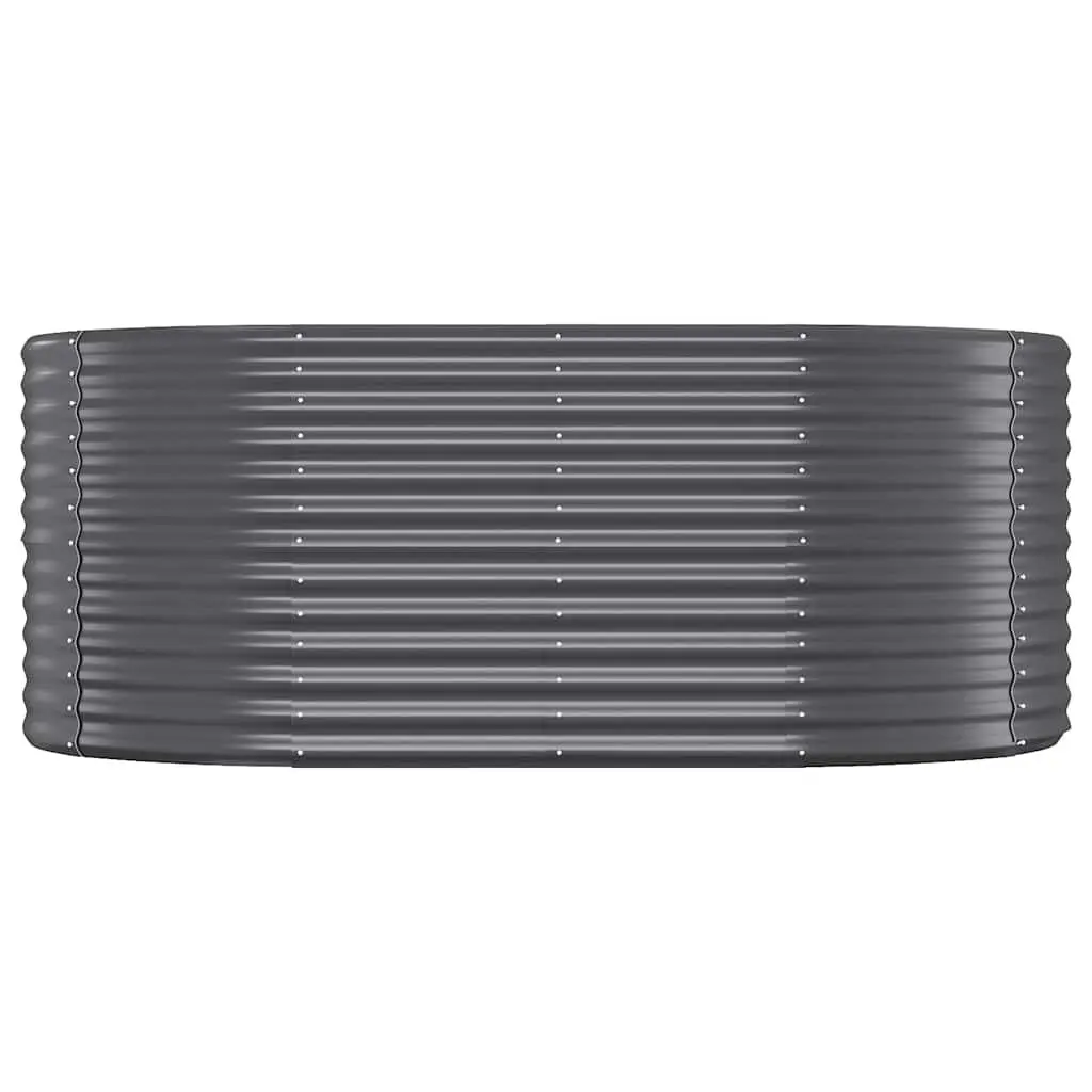 Raised Garden Bed Outdoor Planter Box Steel Frame 175x100x68cm