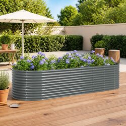 Galvanised Steel Raised Bed Dimensions and Specifications